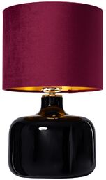 Lampa stołowa klasyczna elegancka LORA 41058111 bordo