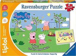 Ravensburger Peppa Pig Puzzle, Wielokolorowy, od 4 lat