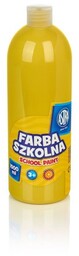 Farba szkolna plakatowa Astra 1000 ml - Żółta