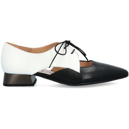 Hiszpańskie półbuty z wiązaniem - HISPANITAS HV253858 CZARNO