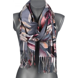 Szalik damski jesień zima MOTYLE na prezent