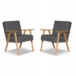 Fotel PRL zestaw retro vintage SOLER Family Meble