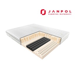 JANPOL HADAR materac lateksowy, piankowy, Rozmiar - 80x190,
