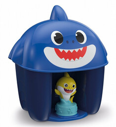 Clementoni, Wiaderko Baby Shark Klocki Z Figurką