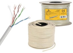 GEMBIRD Kabel UTP UPC-5004E-SOL/100 (UTP; 100m; kat. 5e;