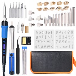 Lutownica Pirograf Hotair Wep 100W Wypalarka Drewna ddoD1kit1