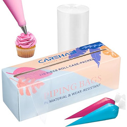 Carehabi Jednorazowe worki cukiernicze, 110 sztuk, 47 x