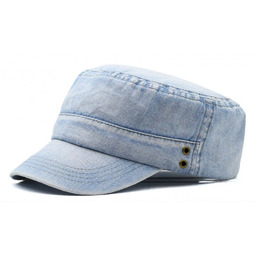 Jeansowa Czapka z Daszkiem (Patrolówka) - Pako Jeans