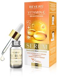 Rozjaśniające serum do twarzy Revers Cosmetics z witaminą