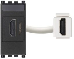 Gniazdo HDMI, antracyt