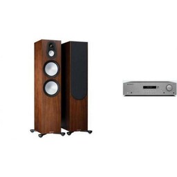 CAMBRIDGE AUDIO AXR100D + MONITOR AUDIO 7G SILVER