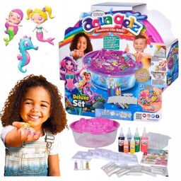 Zestaw Kreatywny Aqua Gelz Magiczne Syreny 6 Żeli