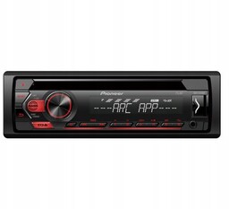 Pioneer DEH-S120UB Radio Czerwone CD MP3 Usb