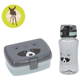 Lassig, Zestaw Lunchbox + Tritanowa Butelka/Bidon, About Friends,