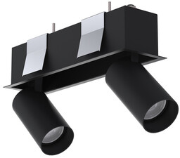 Lampa punktowa podtynkowa MONO DEEP II BLACK 40,5cm
