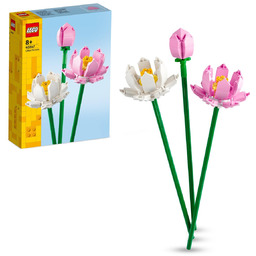 LEGO Iconic, klocki, Kwiaty lotosu, 40647