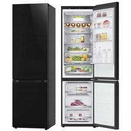 Lodówka NoFrost LG GBB72BM9DQ 387l 203cm czarna