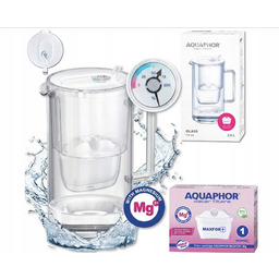 Dzbanek filtrujący szklany Aquaphor Glass 2,5l z wkładem