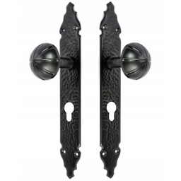 Gałko Gałka Kula Czarny Mat Do Bramki Furtki