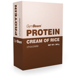 GymBeam Proteinowa kaszka ryżowa 360 g czekolada