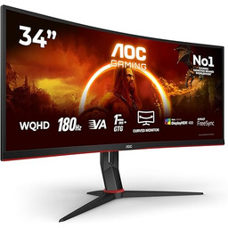 AOC G2 CU34G2XP/BK écran plat de PC 86,4