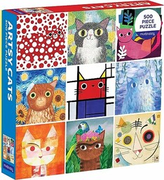 Artsy Cats 500Pc Family Puzzle
