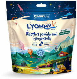 Liofilizat Lyommy Risotto z pomidorami i gorgonzolą 500g