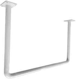 Małpiszon, drążek do podciągania sufitowy biały