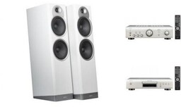 DENON PMA-600NE S + DCD-600NE + JAMO S7-27F
