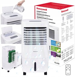 Klimator Wodny Klimatyzer Nawilżacz 15L Wentylator Pilot Honeywell