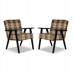 Fotel PRL zestaw retro vintage SOLER Family Meble