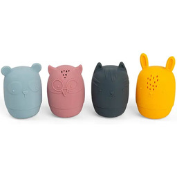 Zabawki do kąpieli psikawki Otwierane Zwierzątka Bigjigs 36018