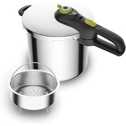 Tefal Secure Neo 8L, szybkowar ze stali nierdzewnej,