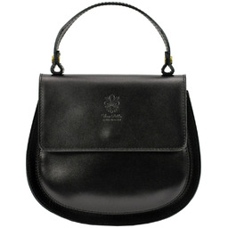 Zaokrąglona Listonoszka skórzana elegancka torebka na ramię Gregorio