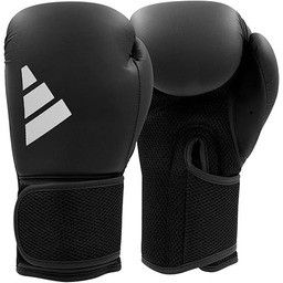 adidas Unisex hybrydowe rękawice bokserskie dla dorosłych, czarne,