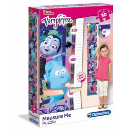 Clementoni, puzzle, Miarka wzrostu Vampirina, 30 el.