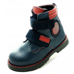 Trzewiki trapery ocieplane Zimowe glany Skóra Naturalna Zarro