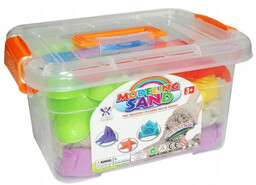 Piasek Kinetyczny Magiczny Zestaw Foremki 1Kg