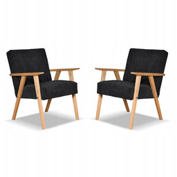 Fotel PRL zestaw retro vintage SOLER Family Meble