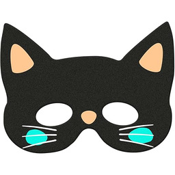 Folat 67990 Halloween maska kot - kot maska