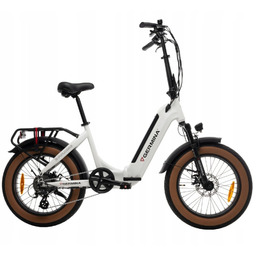 Rower elektryczny 20'' Germina FAT BIKE 250W składak