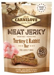 Carnilove Jerky Turkey &amp; Rabbit Bar 100g -