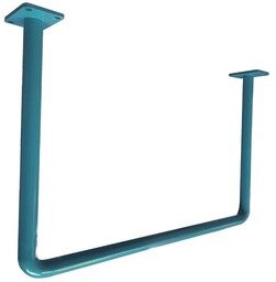 Małpiszon, drążek do podciągania sufitowy turkusowy