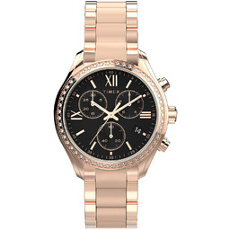 Zegarek Timex Dress Chronograph TW2W20100 Różowe złoto