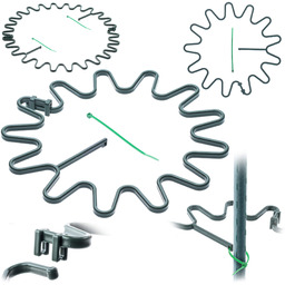 Obejma do roślin Montlaur z opaską zaciskową 21