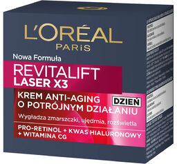 L''oreal Revitalift Laser X3, krem anti-age o potrójnym