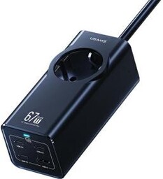 USAMS CC225TC01 1 gniazdo 3x USB-C 1x USB-A