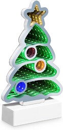 Idena 30549 - Choinka LED Infinity Mirror, ok.
