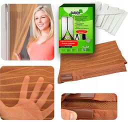 Moskitiera magnetyczna na drzwi balkonowe 80/90/100 x 210/220