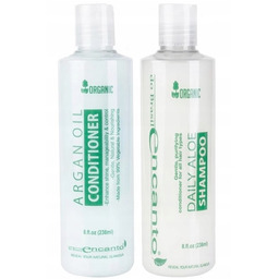Encanto do Brasil Daily Aloe Organic Zestaw Szampon